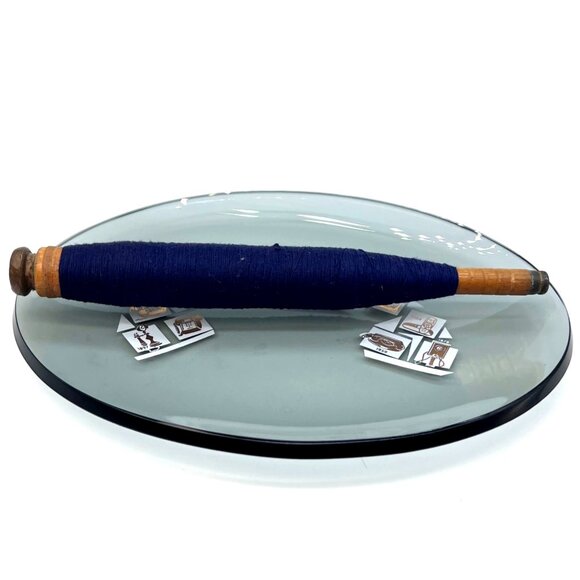 Bell System Other - Bell System Telephone Memorabilia Smoked Glass Dish Spindle Decor